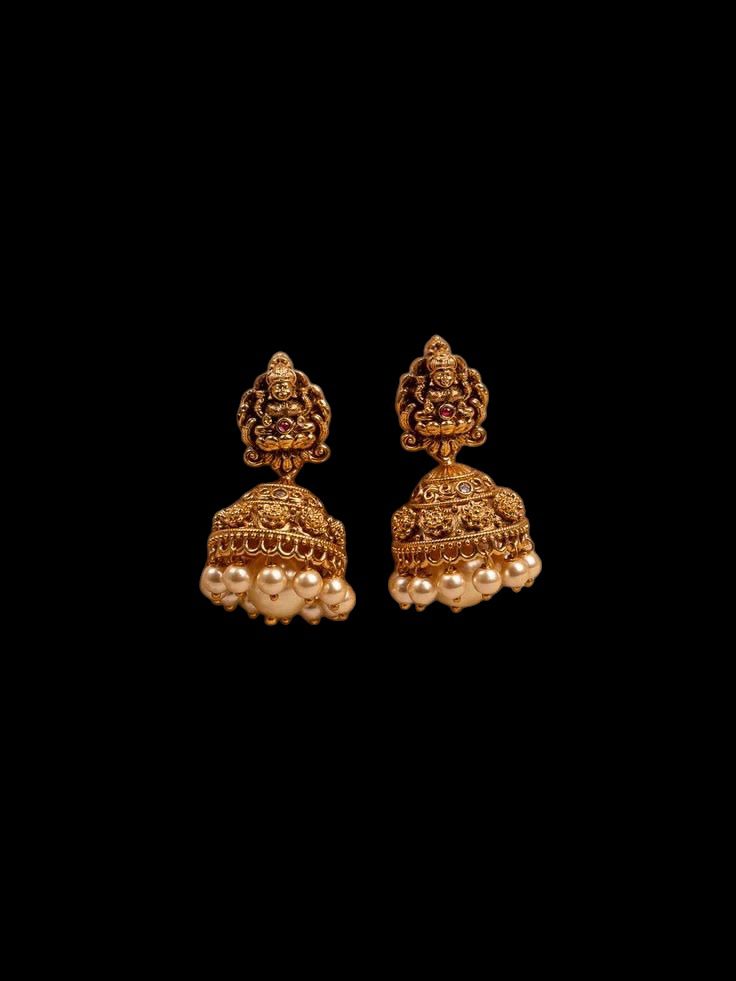 Temple Jhumkas