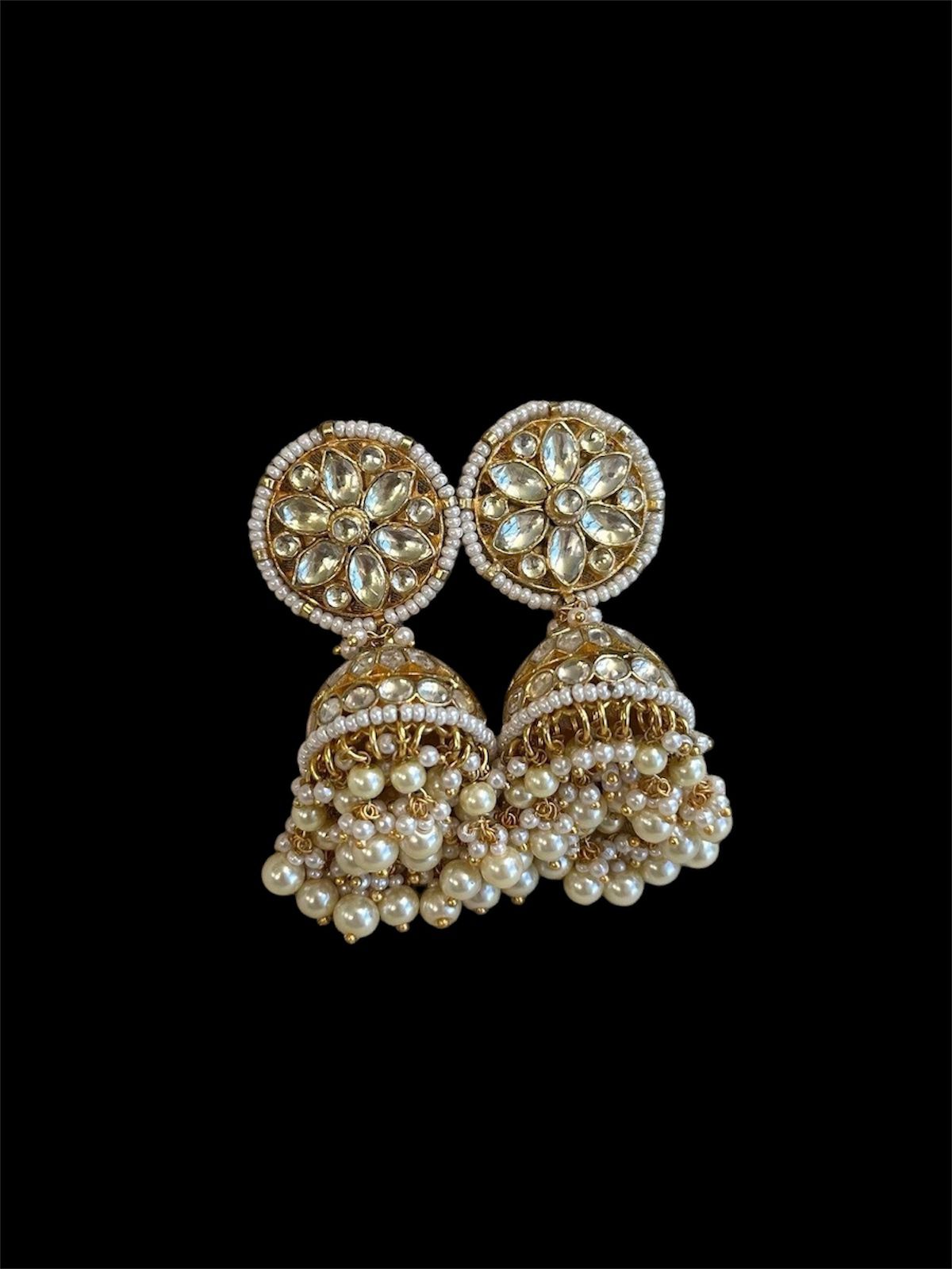 Pearl Jhumkas