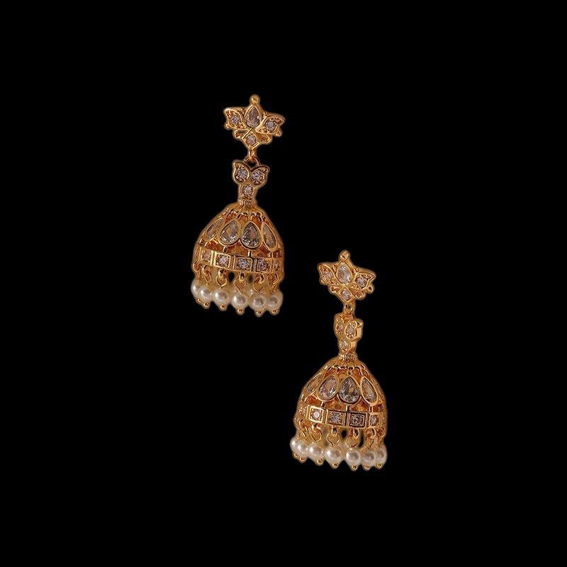 Gold Plated Jhumkas