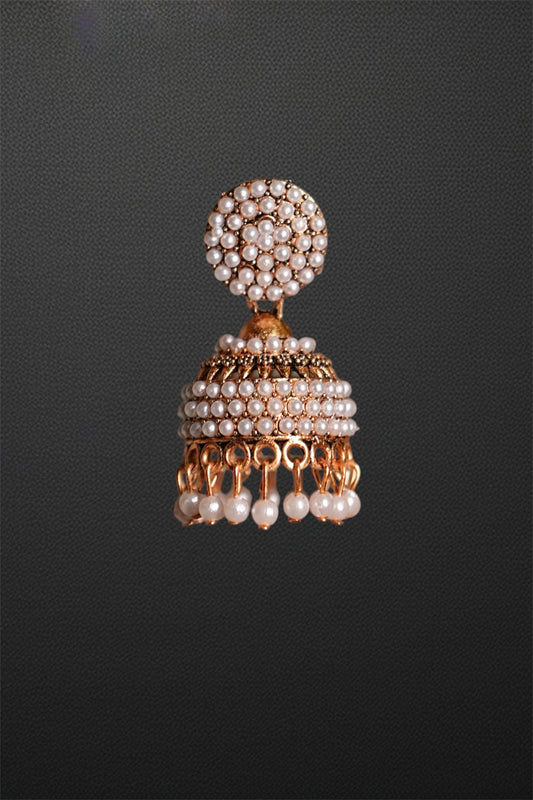 Pearl Jhumkas #04